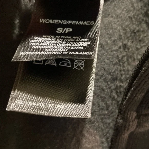 NWT North Face Polartec classic micro fleece hooded full zip jacket sz S - Picture 12 of 13